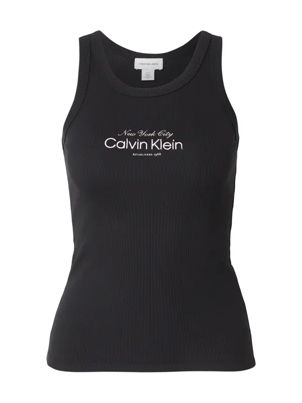 Calvin Klein Jeans Calvin Klein Jeans Top  svetlo rjava / rosé / črna