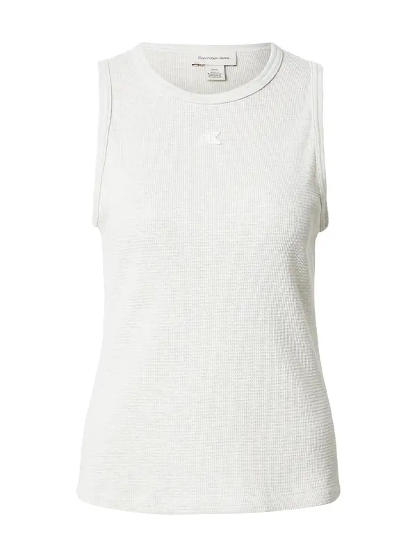 Calvin Klein Jeans Calvin Klein Jeans Top  svetlo siva