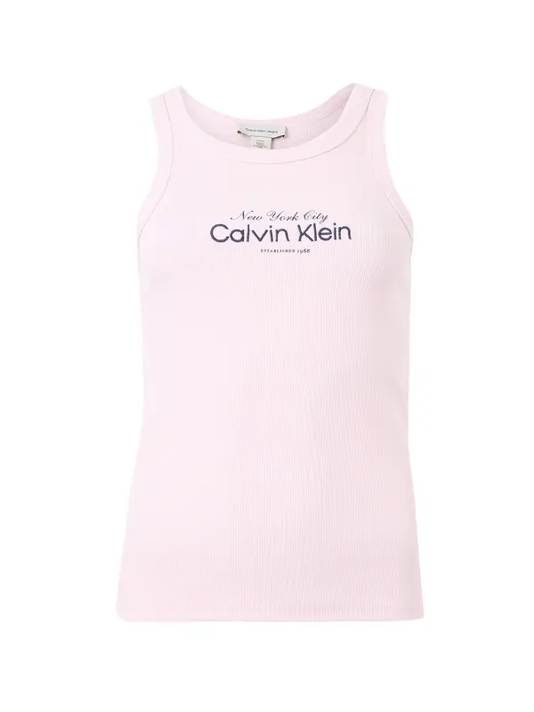 Calvin Klein Jeans Calvin Klein Jeans Top  temno liila / pastelno roza