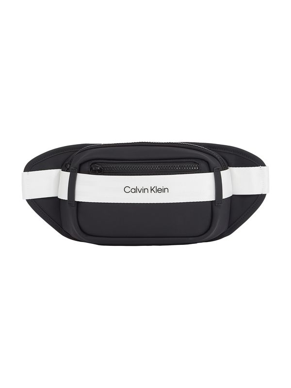 Calvin Klein Jeans Calvin Klein Jeans Torba  črna / bela