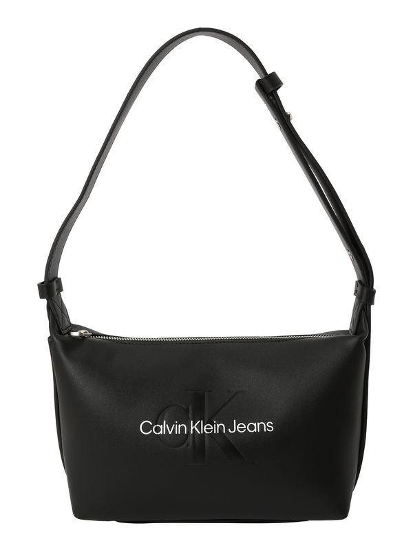 Calvin Klein Jeans Calvin Klein Jeans Torba za čez ramo  črna / bela