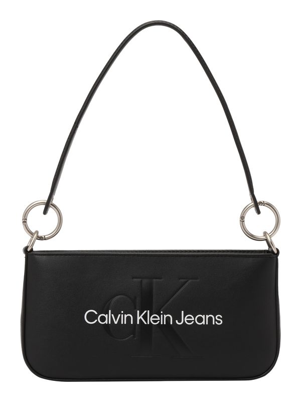 Calvin Klein Jeans Calvin Klein Jeans Torba za čez ramo  črna / srebrna / bela