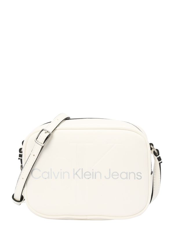Calvin Klein Jeans Calvin Klein Jeans Torba za čez ramo  siva / črna / naravno bela