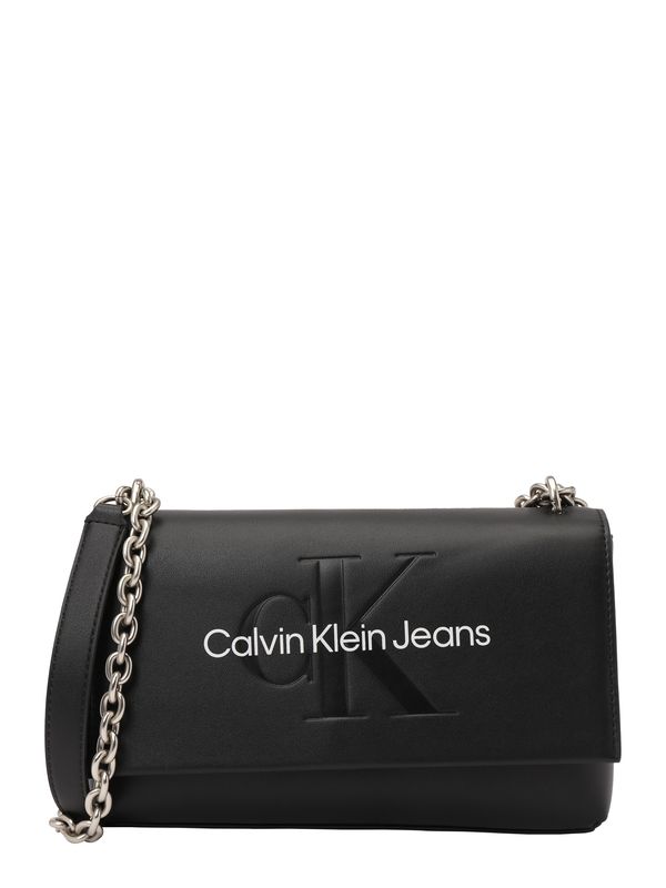 Calvin Klein Jeans Calvin Klein Jeans Torba za čez ramo  svetlo siva / črna