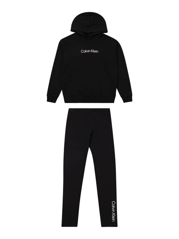 Calvin Klein Jeans Calvin Klein Jeans Trenirka za tek  črna / bela