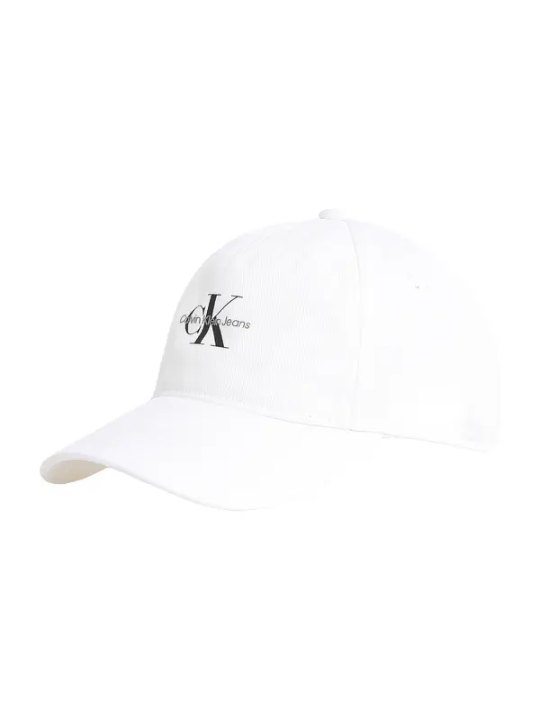 Calvin Klein Calvin Klein Kapa 'CK Monogram Baseball'  siva / črna / bela