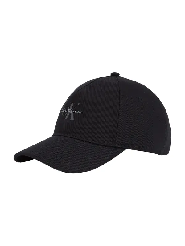 Calvin Klein Calvin Klein Kapa 'CK Monogram Baseball'  siva / črna