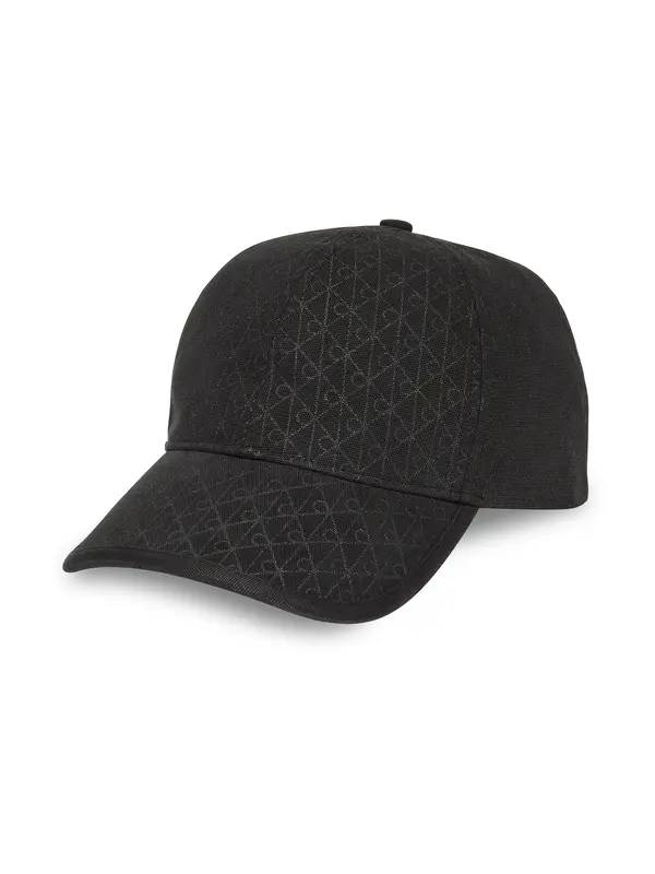Calvin Klein Calvin Klein Kapa 'Emblem Logo Baseball'  črna / bela