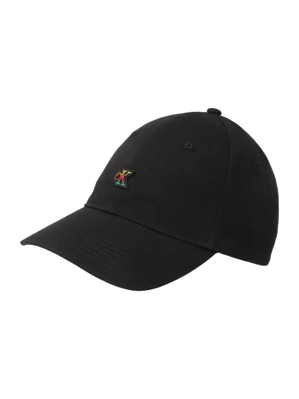Calvin Klein Calvin Klein Kapa 'Iridescent Pride Patch Baseball'  črna