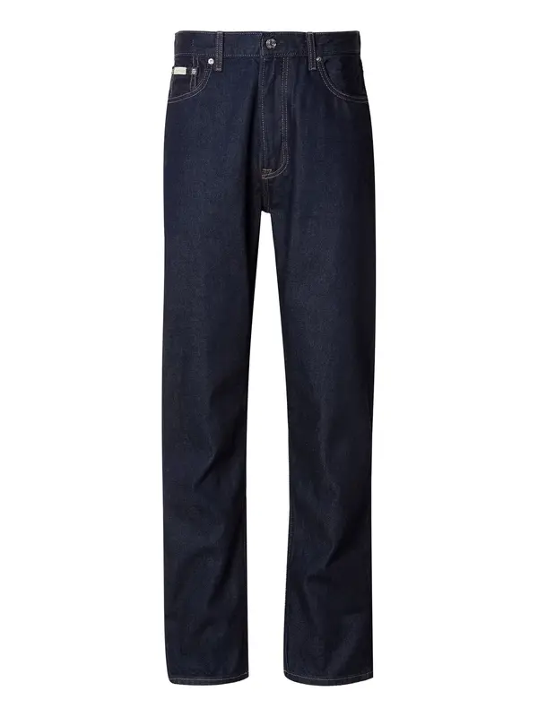 Calvin Klein Calvin Klein Kavbojke  temno modra