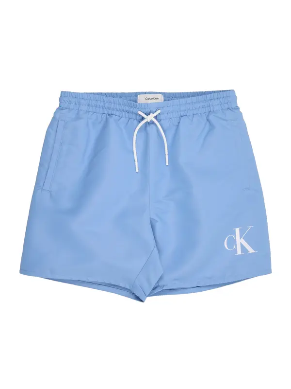 Calvin Klein Kids Calvin Klein Kids Kratke kopalne hlače  golobje modra