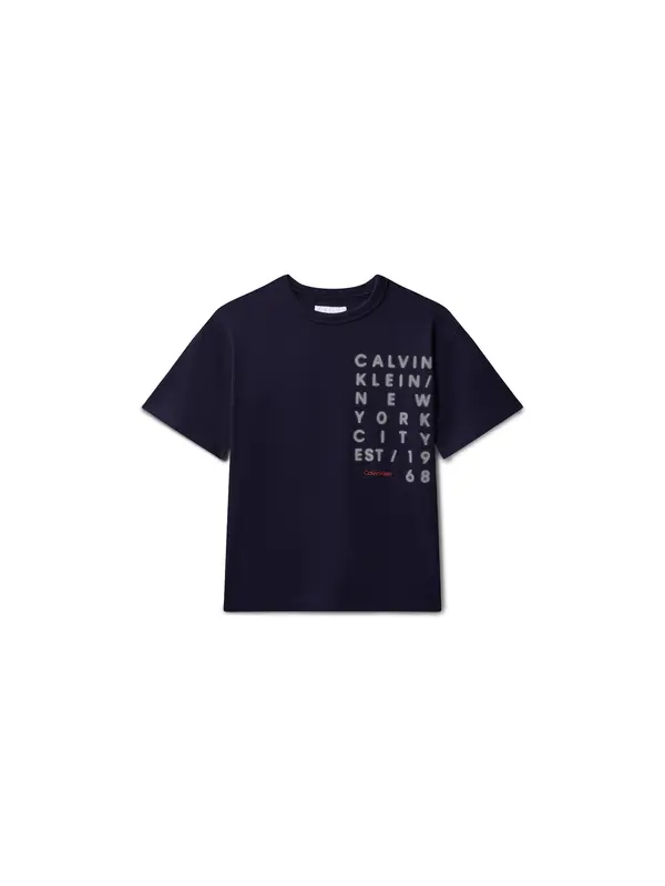 Calvin Klein Kids Calvin Klein Kids Majica  mornarska / rdeča / bela