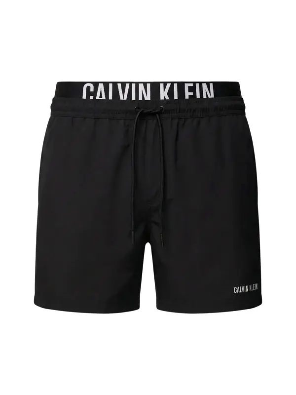 Calvin Klein Calvin Klein Kratke kopalne hlače  črna / bela