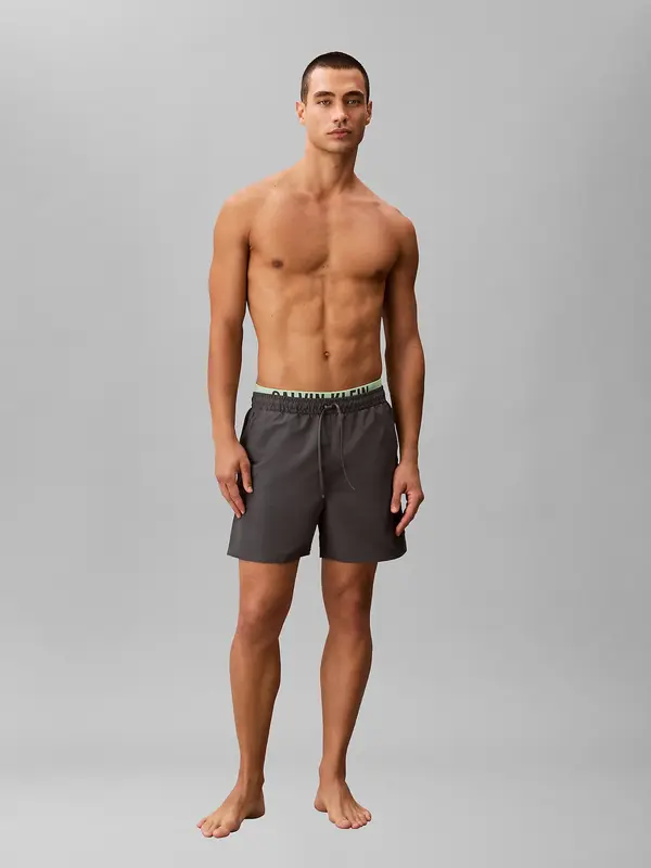 Calvin Klein Calvin Klein Kratke kopalne hlače 'Intense Power'  grafit