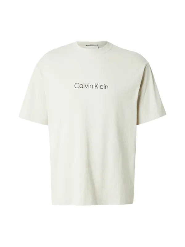 Calvin Klein Calvin Klein Majica  antracit / off-bela