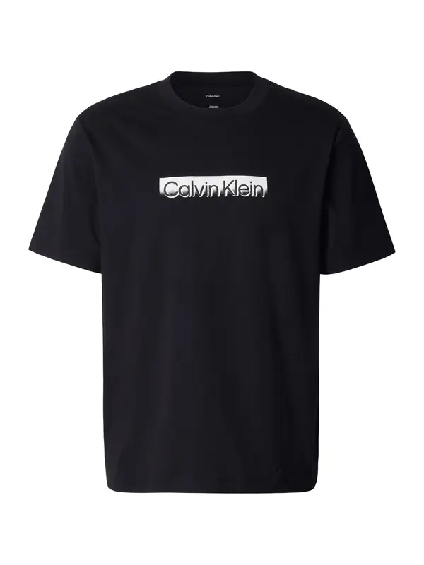 Calvin Klein Calvin Klein Majica  črna / bela