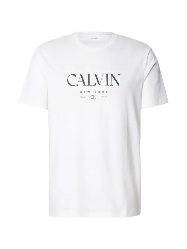 Calvin Klein Calvin Klein Majica  črna / bela