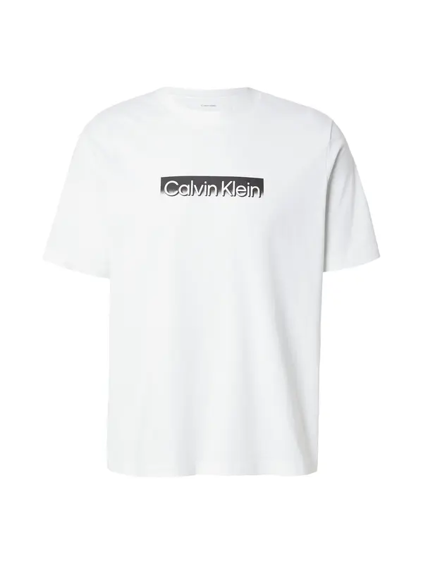 Calvin Klein Calvin Klein Majica  črna / bela