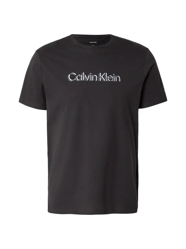 Calvin Klein Calvin Klein Majica  grafit / črna / bela
