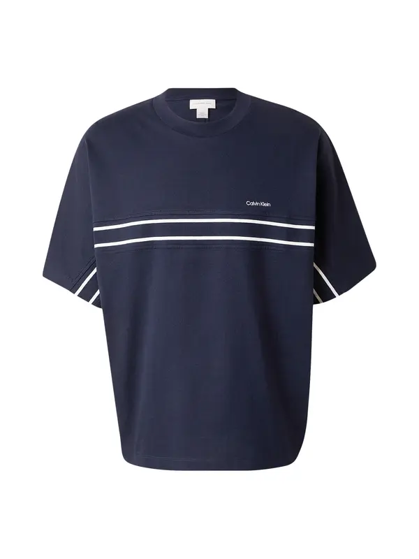 Calvin Klein Calvin Klein Majica  marine / bela
