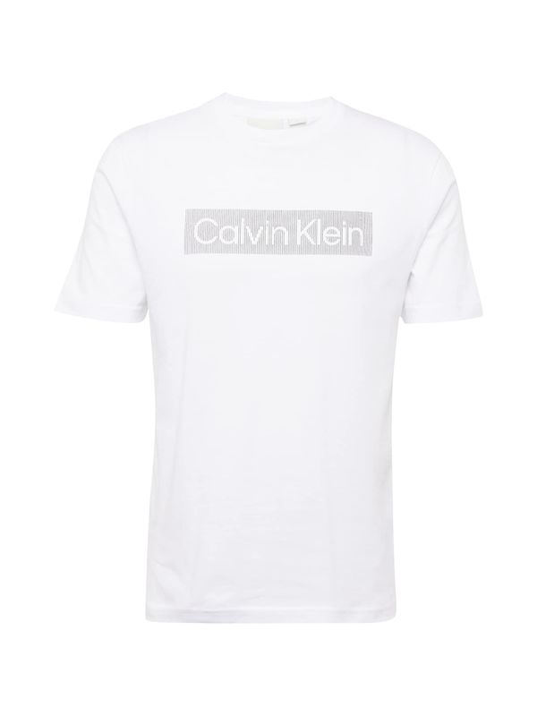 Calvin Klein Calvin Klein Majica  siva / bela
