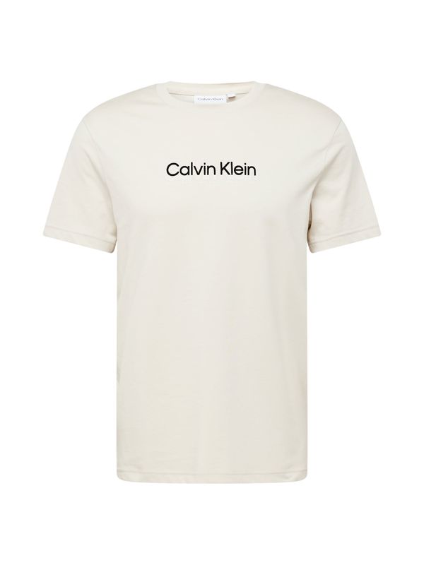 Calvin Klein Calvin Klein Majica  svetlo bež / črna