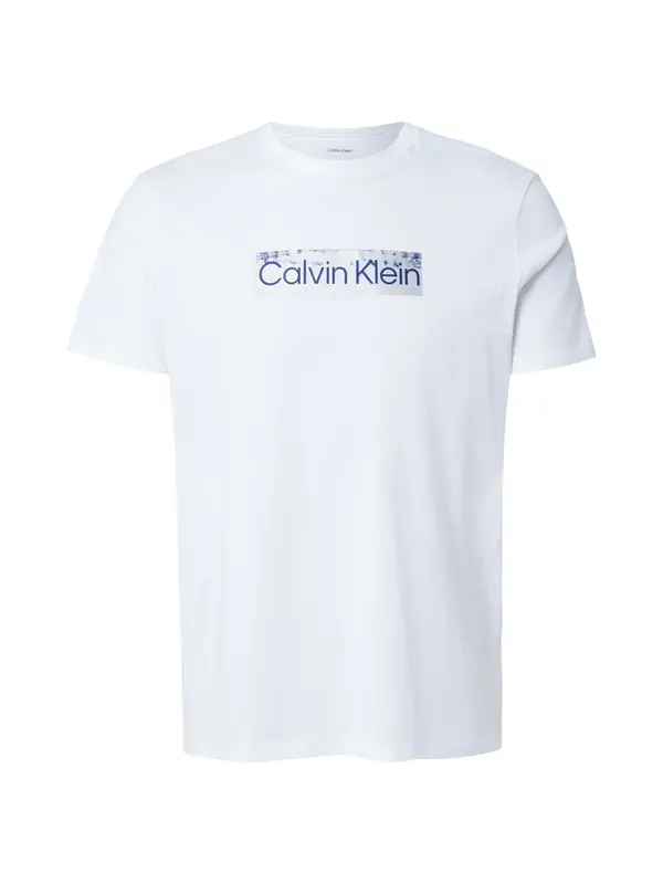 Calvin Klein Calvin Klein Majica  temno modra / bela