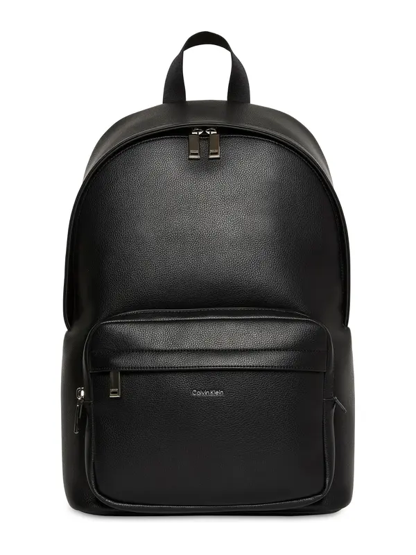 Calvin Klein Calvin Klein Nahrbtnik 'Metal Logo Dome'  črna
