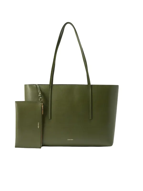 Calvin Klein Calvin Klein Nakupovalna torba 'FOIL'  oliva
