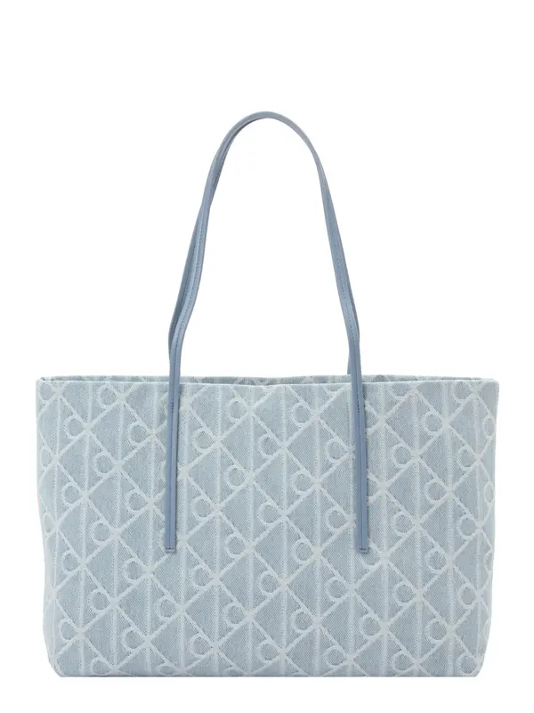 Calvin Klein Calvin Klein Nakupovalna torba  moder denim / svetlo modra