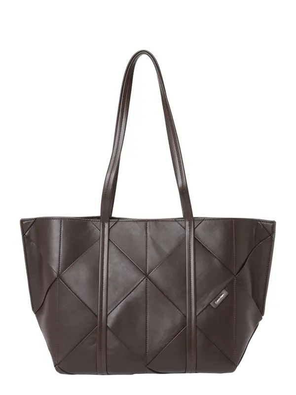 Calvin Klein Calvin Klein Nakupovalna torba  temno rjava