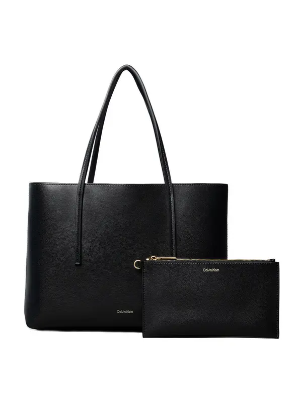 Calvin Klein Calvin Klein Nakupovalna torba  zlata / črna