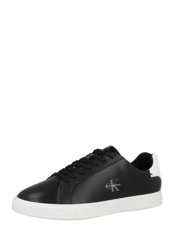 Calvin Klein Calvin Klein Nizke superge  bazaltno siva / črna / bela