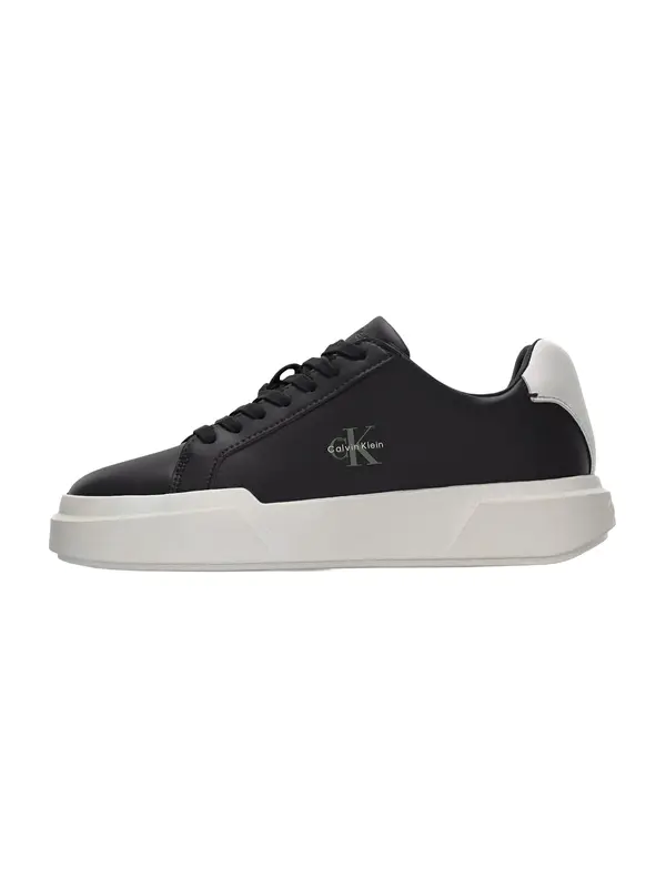 Calvin Klein Calvin Klein Nizke superge 'Chunky Cupsole'  kaki / črna / bela