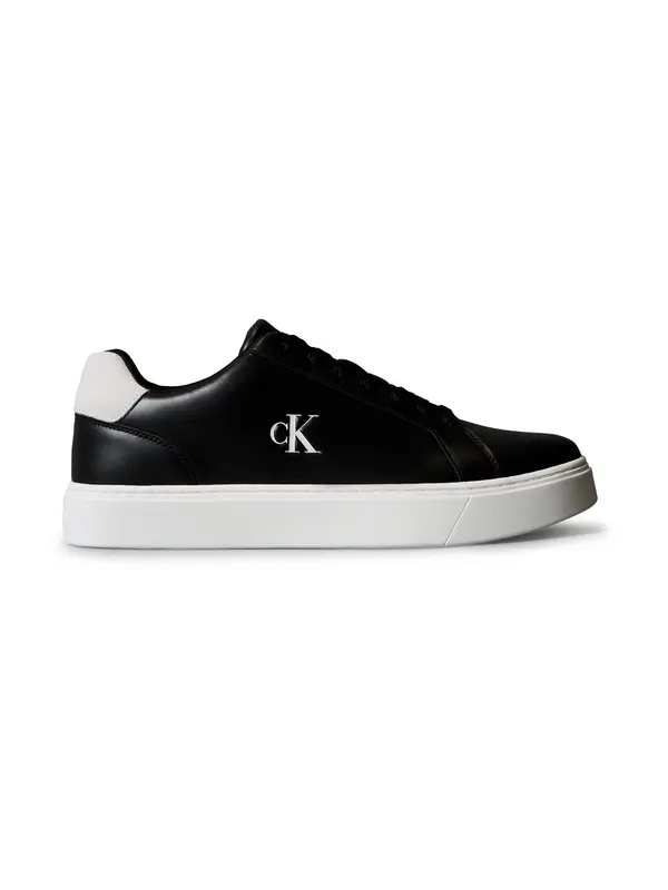 Calvin Klein Calvin Klein Nizke superge 'Classic Lace-up'  črna / bela