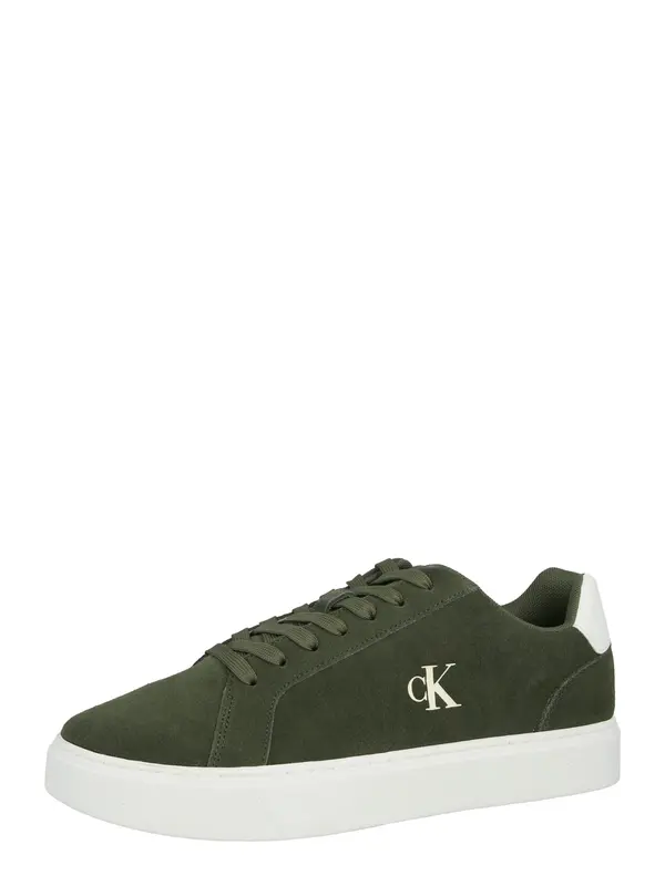 Calvin Klein Calvin Klein Nizke superge 'CLASSIC'  zelena / bela