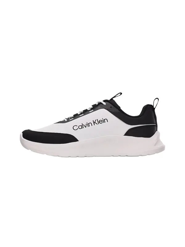 Calvin Klein Calvin Klein Nizke superge 'Essential Lightweight Runner'  črna / bela