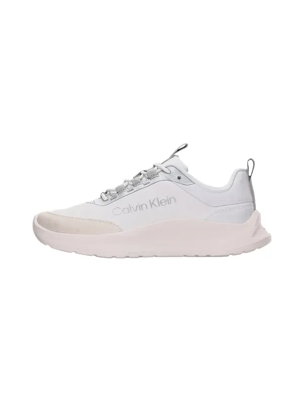 Calvin Klein Calvin Klein Nizke superge 'Lightweight Runner'  srebrna / bela / volneno bela