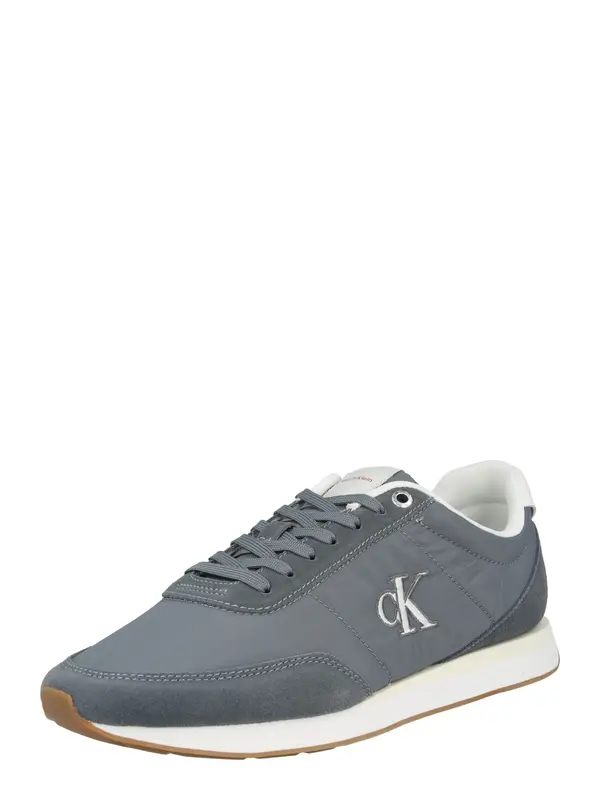 Calvin Klein Calvin Klein Nizke superge 'RETRO RUNNER ESS'  siva / bela