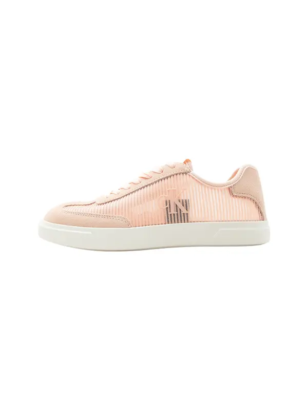 Calvin Klein Calvin Klein Nizke superge 'Stripe Cupsole'  roza / puder