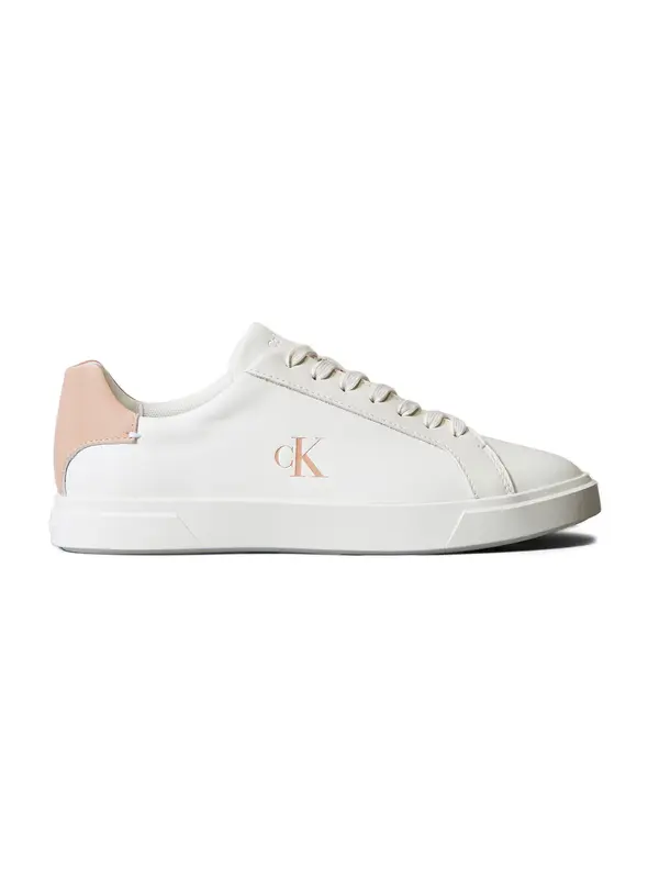 Calvin Klein Calvin Klein Nizke superge  svetlo rjava / bela