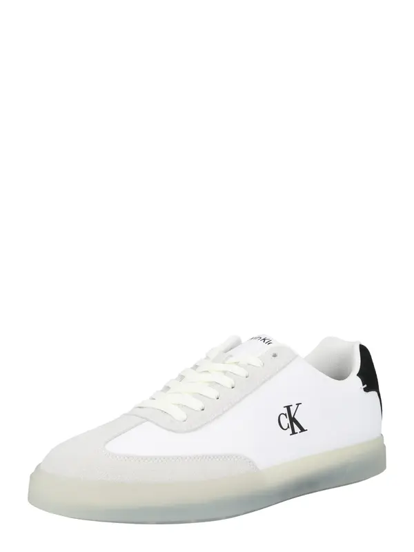 Calvin Klein Calvin Klein Nizke superge  svetlo siva / črna / bela