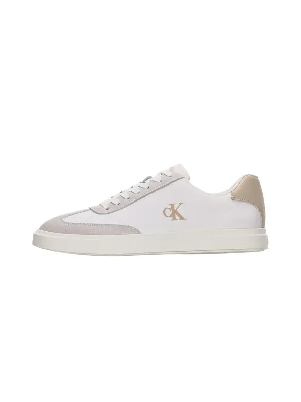 Calvin Klein Calvin Klein Nizke superge  temno bež / greige / bela