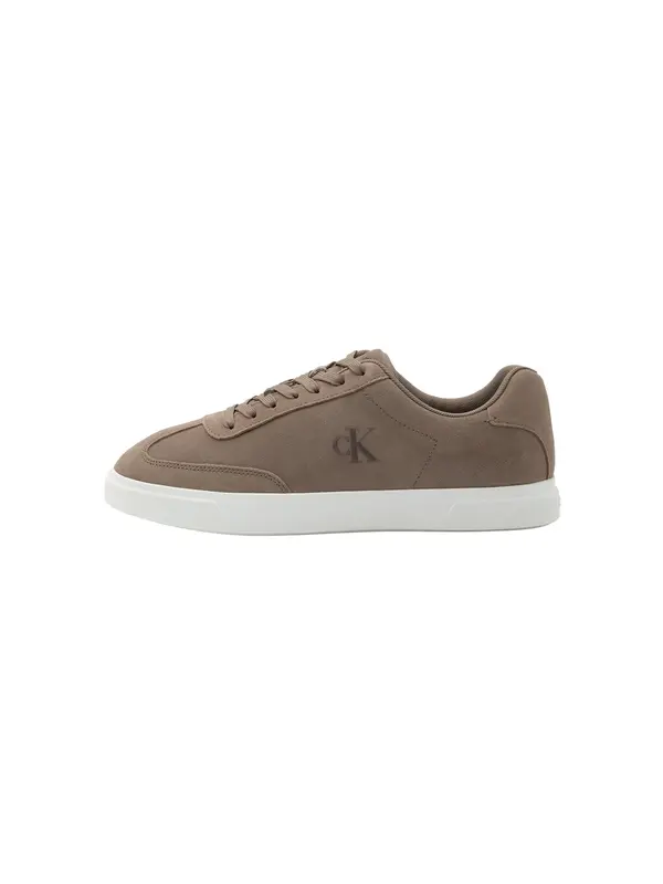 Calvin Klein Calvin Klein Nizke superge  temno rjava / temno siva