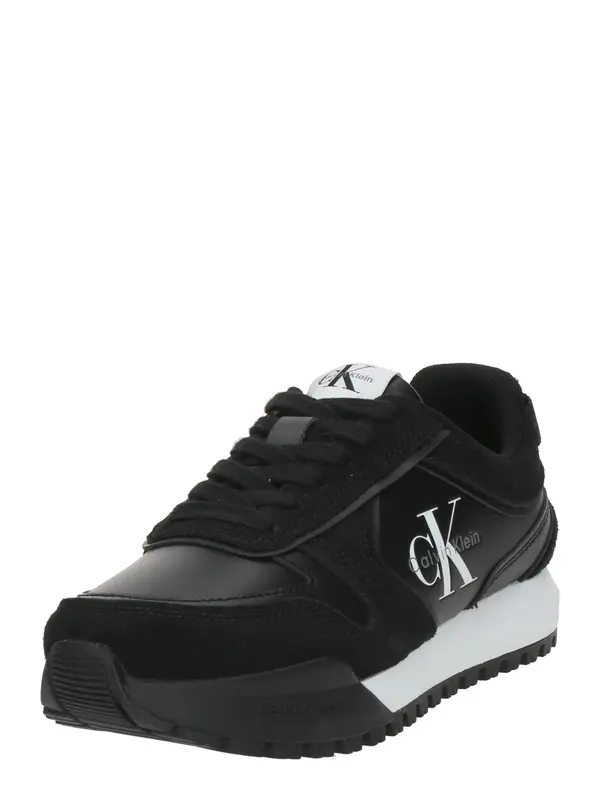 Calvin Klein Calvin Klein Nizke superge 'TOOTHY RUNNER'  črna / bela
