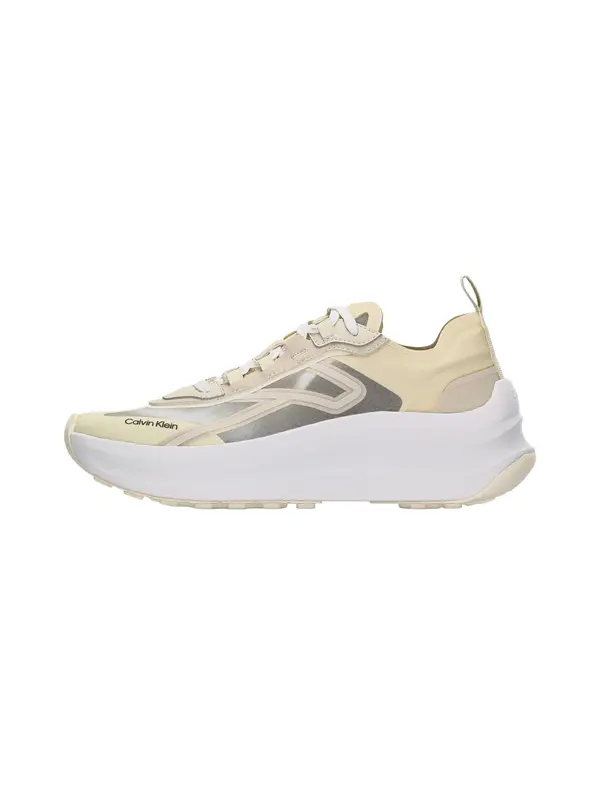 Calvin Klein Calvin Klein Nizke superge 'Volumax'  svetlo rumena / srebrna / bela