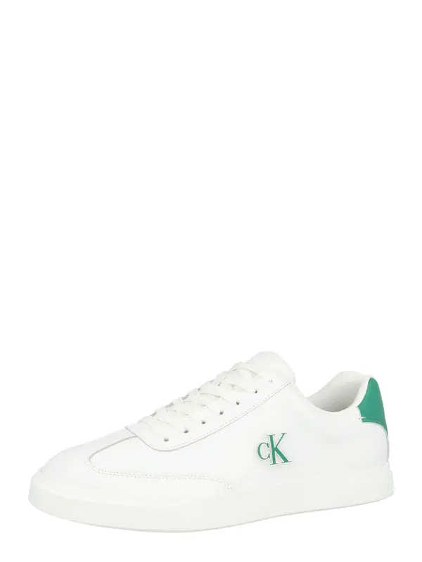 Calvin Klein Calvin Klein Nizke superge  zelena / bela
