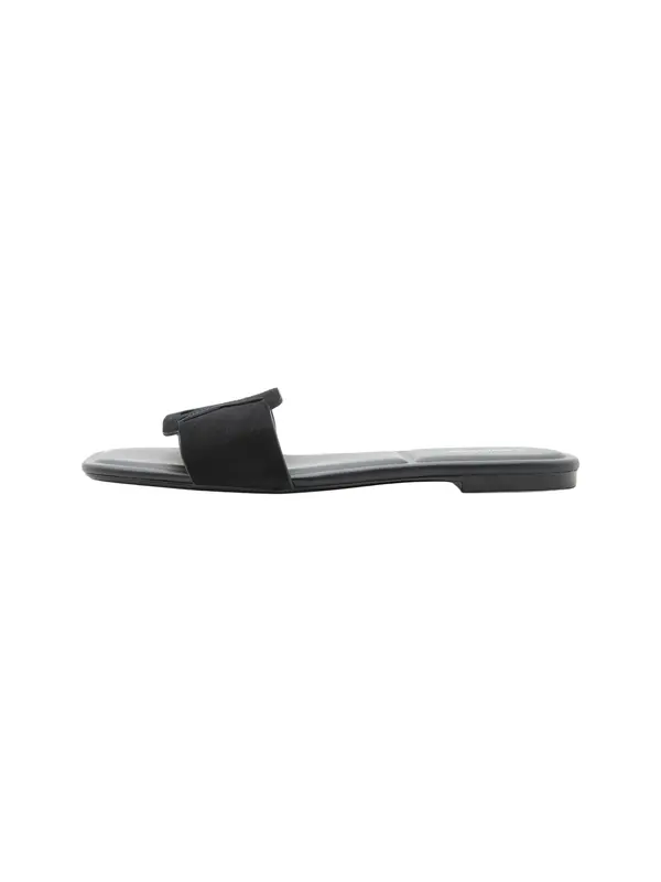 Calvin Klein Calvin Klein Nizki natikači 'Emblem Flat'  črna