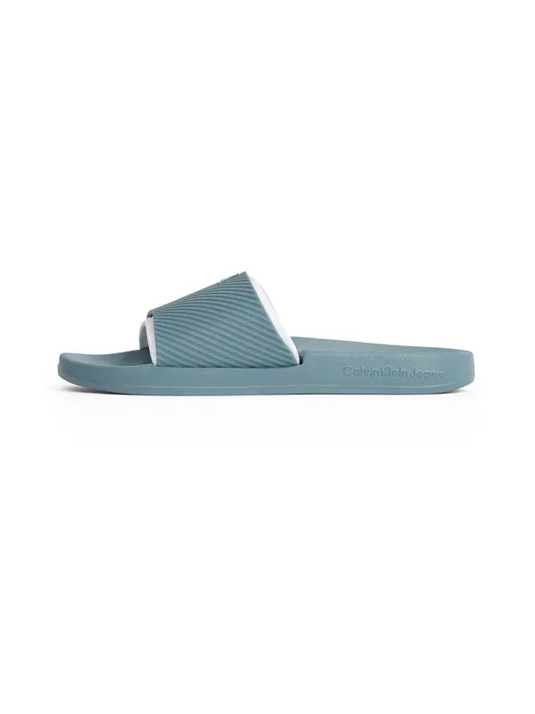 Calvin Klein Calvin Klein Nizki natikači  golobje modra / bela