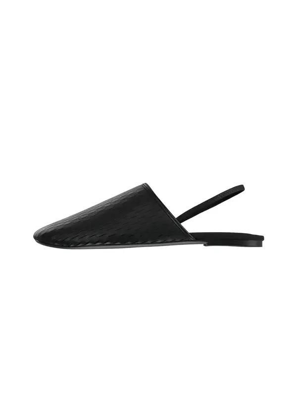 Calvin Klein Calvin Klein Nizki natikači 'Slingback'  črna